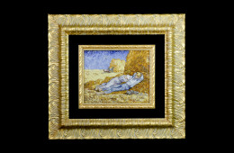 Giannocchero’s Mosaic : La Siesta Van Gogh 23×29Mosaico Maestro Giannocchero : La Siesta Van Gogh 23×29