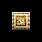 Antique Mosaics: Colomba fondo gialloMosaici Antichi: Colomba fondo giallo