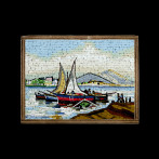 Tumminiello’s Mosaic : Barche a Vela 11×15Mosaico Maestro Tumminiello : Barche a Vela 11×15