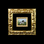 Mandolini’s Mosaic : Cane 7×8Mosaico Maestro Mandolini : Cane 7×8