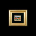 Grego’s Mosaic : Dama con l’ombrello 7×10Mosaico Maestro Grego : Dama con l’ombrello 7×10