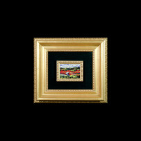 Grego’s Mosaic : Dama con l’ombrello 7×10Mosaico Maestro Grego : Dama con l’ombrello 7×10