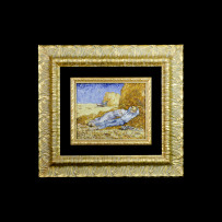 Giannocchero’s Mosaic : La Siesta Van Gogh 23×29Mosaico Maestro Giannocchero : La Siesta Van Gogh 23×29